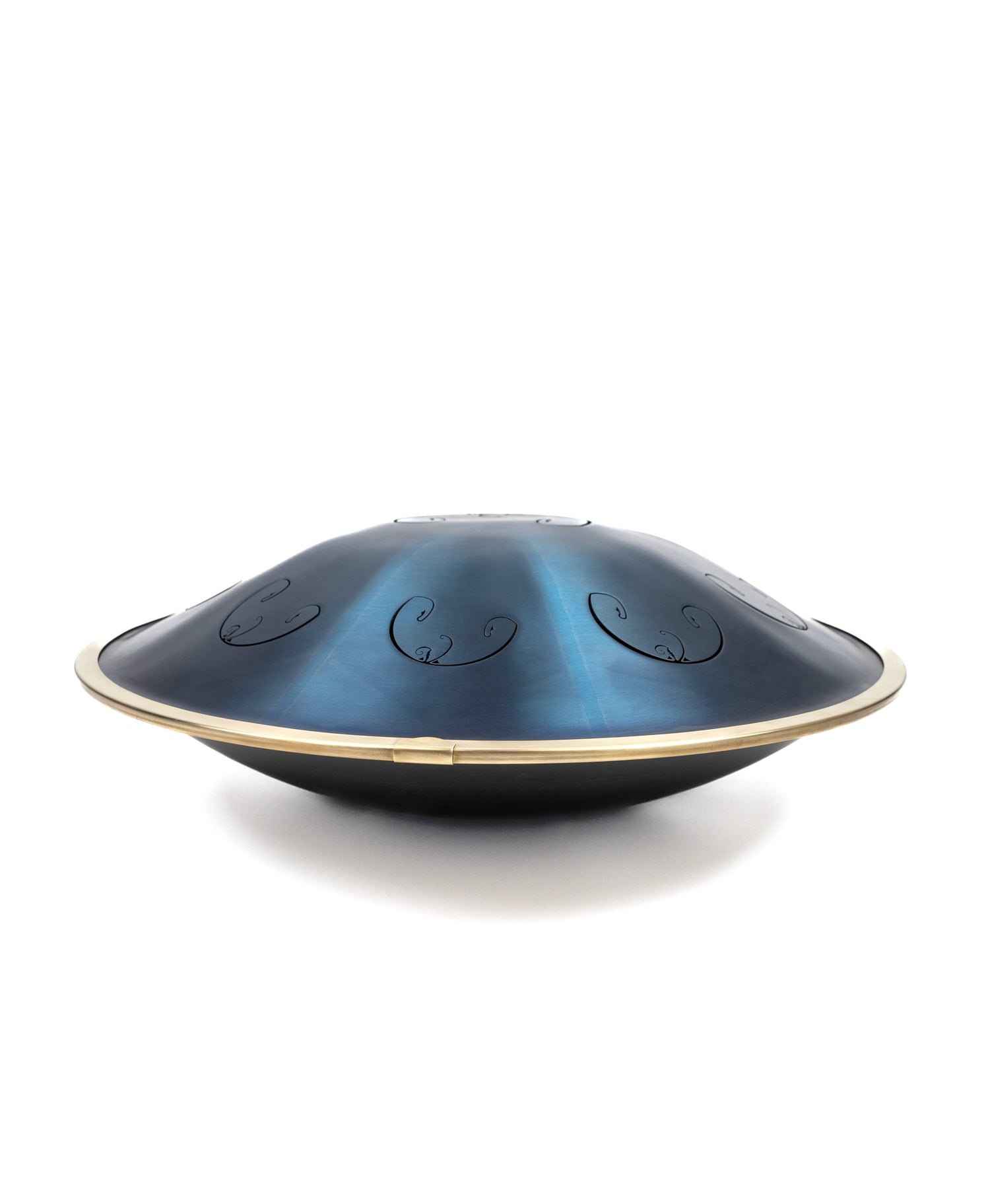 Rav Vast Indigo drum, tongue drum, drum tongues, steel tongue drum, handpan